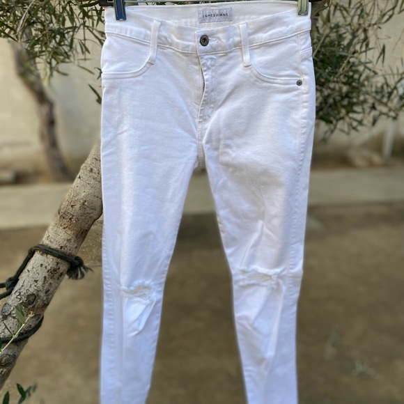 NW James 🇺🇸 Made Twiggy Ankle Distressed Stretch, 26/27 - Picture 2 of 13